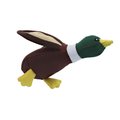 Bufffuerte Ballistic Duck Dog Toy, Green BU1669939